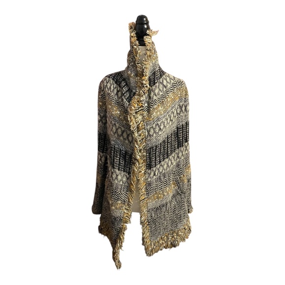 Lucky brand wool blend shrug. Sz S - Picture 2 of 16